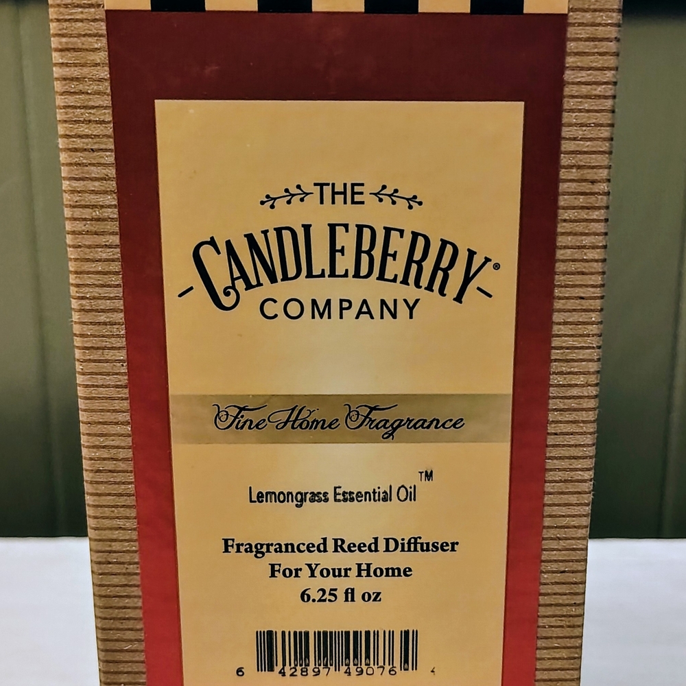 Lemongrass Reed Diffuser - Red